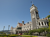 Railway Station  Dunedin  Otago  South Island  New Zealand  Pacific