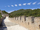 Newly Restored Section of the Great Wall of China  UNESCO World Heritage Site  Mutianyu  Beijing Di