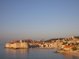 View of Old Town in the Early Evening  UNESCO World Heritage Site  Dubrovnik  Croatia  Europe