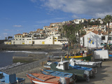 The Fishing Village of Camara De Lobos  a Favourite of Sir Winston Churchill  Madeira  Portugal  At