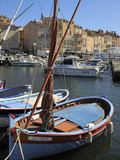 Fishing Boats in Vieux Port Harbour  St Tropez  Var  Provence  Cote D'Azur  France  Mediterranean 