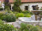 Fountain at Mission San Carlos Borromeo  Carmel-By-The-Sea  Monterey County  California  United Sta