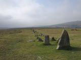 The Merrivale Stone Rows  Dartmoor National Park  Devon  England  United Kingdom  Europe