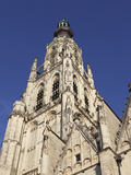 Spire of the Late Gothic Grote Kerk (Onze Lieve Vrouwe Kerk) (Church of Our Lady) in Breda  Noord-B