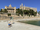 Palma Cathedral (La Seu)  Palma De Mallorca  Mallorca (Majorca)  Balearic Islands  Spain  Mediterra