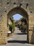 Porte Del Bos  Bastide Town  Domme  Les Plus Beaux Villages De France  Dordogne  France  Europe