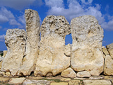 Hagar Quim Temple  UNESCO World Heritage Site  Malta  Mediterranean  Europe