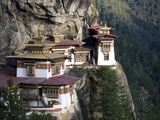 Taktshang Goemba (Tiger's Nest Monastery)  Paro Valley  Bhutan  Asia