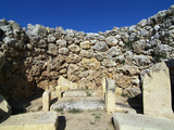 Ggantija Temple  UNESCO World Heritage Site  Xaghra  Gozo  Malta  Mediterranean  Europe