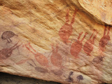 Rock Art  Split Rock  Leura  Queensland  Australia  Pacific