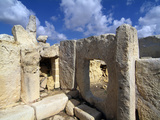 Hagar Quim Temple  UNESCO World Heritage Site  Malta  Mediterranean  Europe