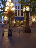 The Steam Clock  Water Street  Gastown  Vancouver  British Columbia  Canada  North America
