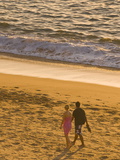 Sunset on Puerto Vallarta Beach  Puerto Vallarta  Jalisco  Mexico  North America