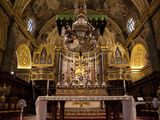 High Altar  St John's Cocathedral  Valletta  Malta  Europe