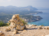 View Westwards from the Talaia De Son Jaumell  a Watchtower Above Cala Agulla  Cala Rajada  Mallorc