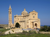 Cathedral Ta Pinu Near Gharb  Gozo  Malta  Mediterranean  Europe