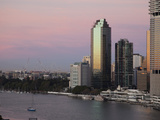 Brisbane River and City Centre  Brisbane  Queensland  Australia  Pacific