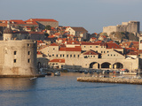 Harbour  Old Town  UNESCO World Heritage Site  Dubrovnik  Croatia  Europe