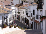 White Village of Mijas Near Torremolinos  Andalusia  Spain  Europe