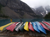 Moraine Lake  Valley of the Ten Peaks  Banff National Park  UNESCO World Heritage Site  Alberta  Ro