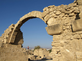 Ruins at Paphos  UNESCO World Heritage Site  Cyprus  Europe