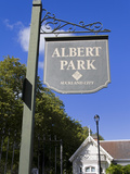 Albert Park in Auckland  North Island  New Zealand  Pacific