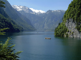 Koenigssee  Berchtesgadener Lsand  Bavaria  Germany  Europe