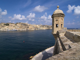 Fort St Michael  Senglea  Grand Harbour  Valletta  Malta  Mediterranean  Europe