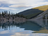 Reflections in Moraine Lake  Banff National Park  UNESCO World Heritage Site  Alberta  Rocky Mounta