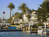 Bay Island in Balboa  Newport Beach  Orange County  California  United States of America  North Ame