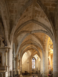 Saint Sauveur Basilica Interior  Dinan  Brittany  France  Europe