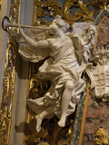 Marble Angel in St John's Cocathedral Valletta Malta Europe