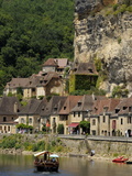 Caberre Boat on the River Dordogne  La Roque-Gageac  Dordogne  France  Europe