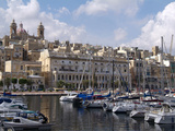 Senglea Harbour  Malta  Mediterranean  Europe