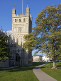 Cathedral  Exeter  Devon  England  United Kingdom  Europe
