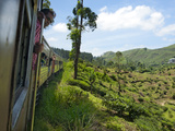 Train from Kandy to Hatton  Hill Country  Sri Lanka  Asia