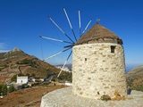 Windmill  Naxos  Cyclades Islands  Greek Islands  Greece  Europe