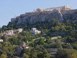 The Acropolis from Ancient Agora  UNESCO World Heritage Site  Athens  Greece  Europe