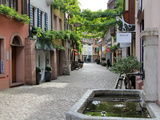 Konvikstravue  Old Town  Freiburg  Baden-Wurttemberg  Germany  Europe