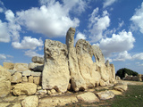 Hagar Quim Temple  UNESCO World Heritage Site  Malta  Mediterranean  Europe