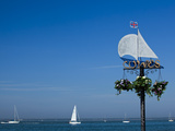 Sail Boats on the Solent  Cowes  Isle of Wight  England  United Kingdom  Europe