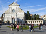 Church of Santa Maria Novella  UNESCO World Heritage Site  Florence  Tuscany  Italy  Europe