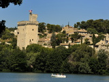 Tour Philippe Le Bel  Beside the Rhone River  Villeneuve Les Avignon  Avignon  Languedoc  France  E