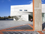 Exterior of the New Herta and Paul Amir Building of the Tel Aviv Museum of Art  Tel Aviv  Israel  M