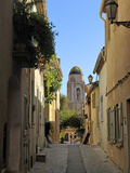 Narrow Back Street  St Tropez  Var  Provence  Cote D'Azur  France  Europe