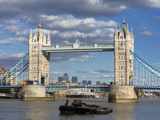 Tower Bridge and River Thames  London  England  United Kingdom  Europe