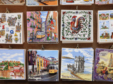 Souvenir Tiles in Shop Display  Lisbon  Portugal  Europe
