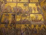 Scenes from New Testament  13th Century Mosaics  Cupola Ceiling  Baptistry  Florence  UNESCO World 