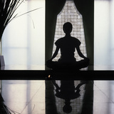 Woman Meditating  Bangkok  Thailand  Southeast Asia  Asia