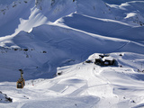 Nebelhorn Cable Car and Allgau Alps Near Oberstdorf  Bavaria  Germany  Europe